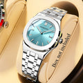 New Women Men's Automatic Watch Luminous Man Watches Steel Strap Waterproof Wristwatches Luxury Brand Watch