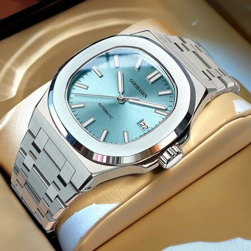New Women Men's Automatic Watch Luminous Man Watches Steel Strap Waterproof Wristwatches Luxury Brand Watch