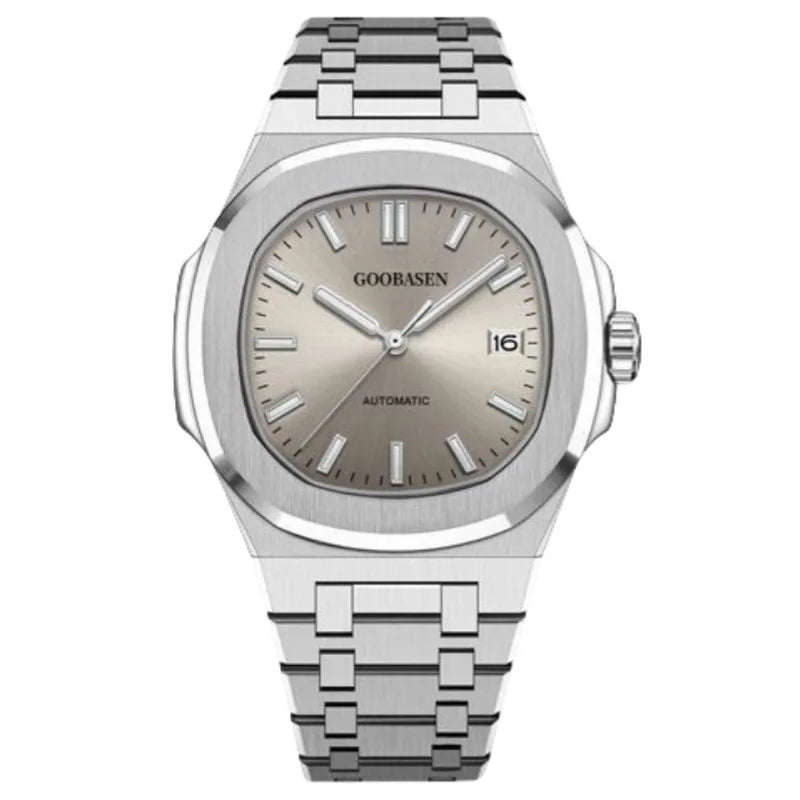 New Women Men's Automatic Watch Luminous Man Watches Steel Strap Waterproof Wristwatches Luxury Brand Watch